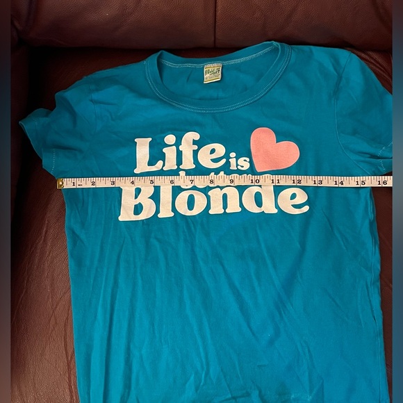 Life Is Better Blonde Tshirt ASO Jessica Simpson - Picture 7 of 8